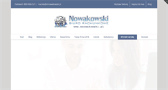Desktop Screenshot of mnowakowski.pl